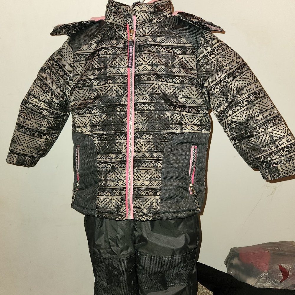 Winter snow suit with boots